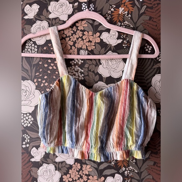 NWOT Majorelle Everest Top in pastel multi size small - Picture 5 of 5